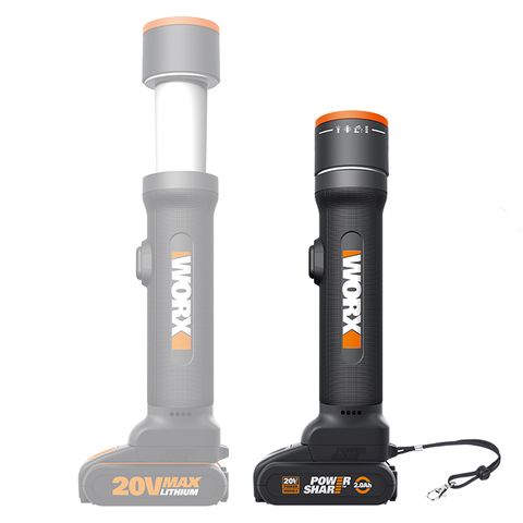 WORX 威克士 20V 鋰電多功能戶外 /車用應急 LED 工作燈 WX027