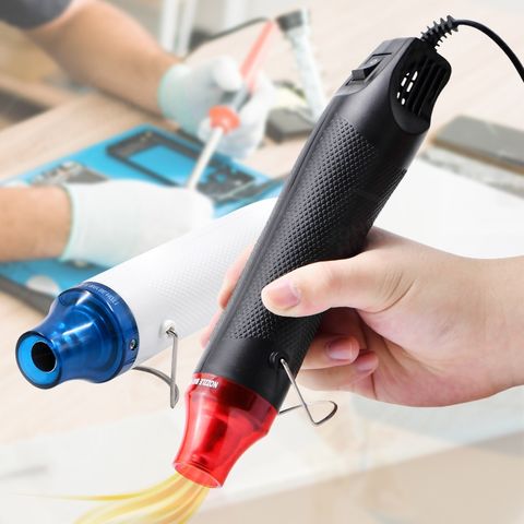 手持式熱風槍110V DIY手工定型 熱縮片軟陶凸粉浮雕粉熱縮膜熱風機