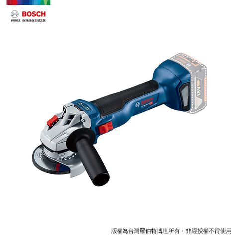 BOSCH 博世 18V鋰電免碳刷砂輪機 GWS 18V-10 (空機+攜帶箱)