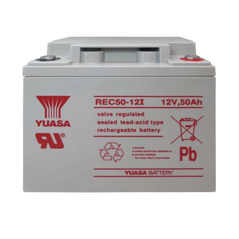 【YUASA】 REC50-12 鉛酸電池12V50Ah 電動車電池 釣魚電池 同NP38-12容量加大 湯淺