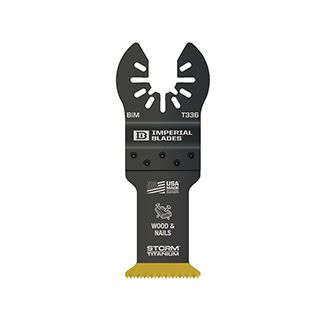 [美國硬派Imperial blades] ONE FIT磨切機鋸片 嵌釘木材 鍍鈦 BiM