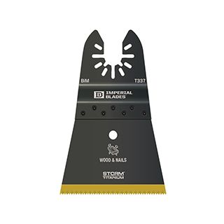 [美國硬派Imperial blades] ONE FIT磨切機鋸片 寬版 嵌釘木材 鍍鈦 BiM