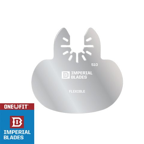 【美國硬派Imperial blades】OneFit磨切機鋸片 蘑菇頭 彈性刮刀(5入)