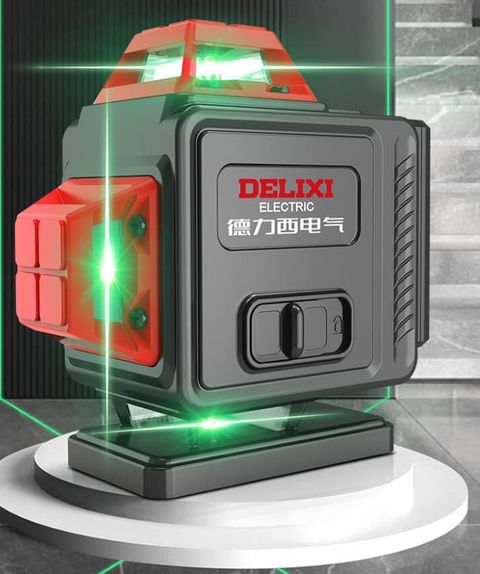 8線綠光雷射水平儀地線儀(雙電池版)如遇商品缺貨會以同等級12線綠光取代