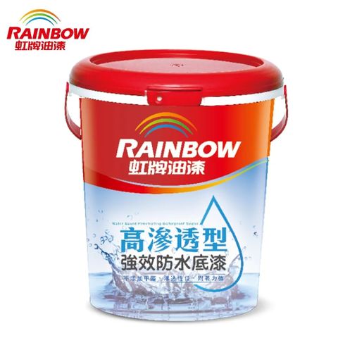 Rainbow虹牌油漆 467高滲透型強效防水底漆 半透明-5加侖裝