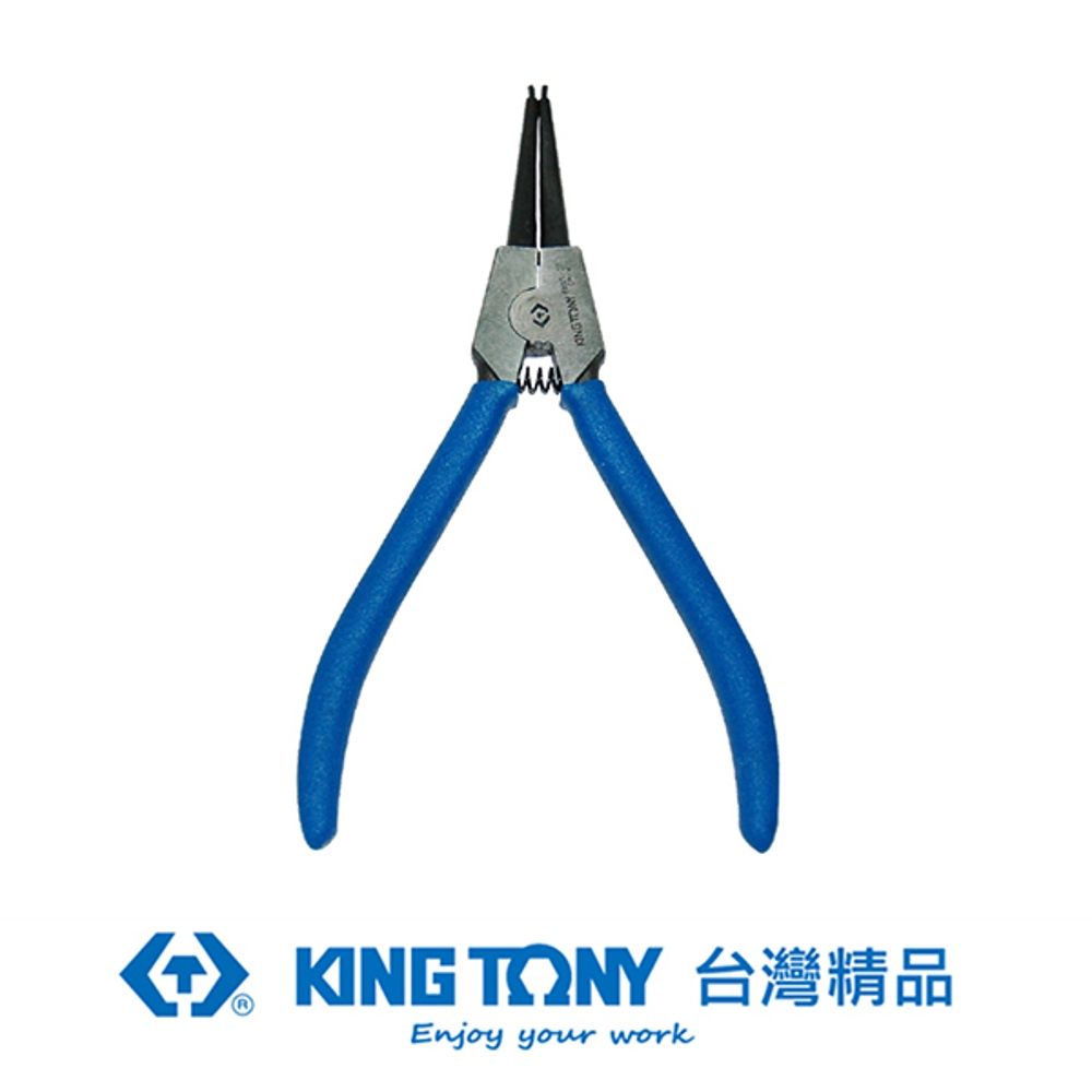 KING TONY 金統立工具  金統立 專業級工具  外直C型扣環鉗 (歐式) 5" KT68SS-05