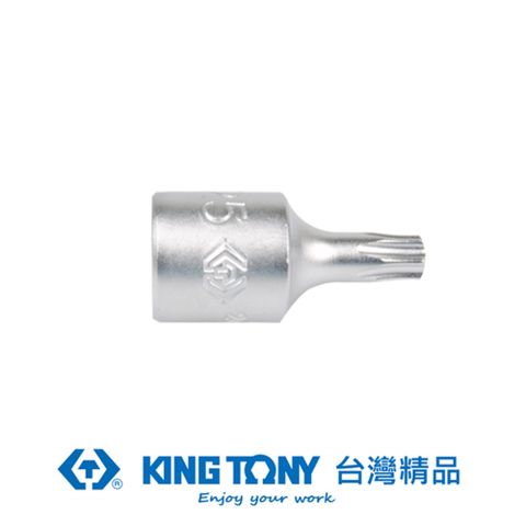 KING TONY 金統立 專業級工具 1/4"DR.六角星型起子頭套筒 T27 KT201327X