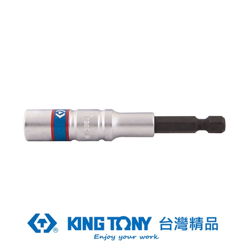 KING TONY 金統立工具  金統立 專業級工具 BIT 12角電動起子頭套筒21mm*80mm KT76B821MA