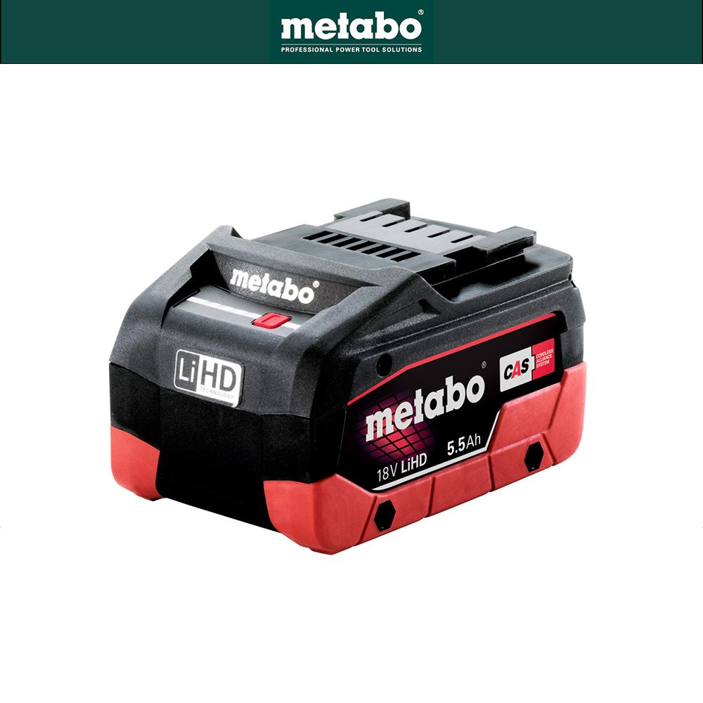 metabo 美達寶   18V高密度鋰電池 18V LIHD BATTERY PACKS 5.5Ah LiHD