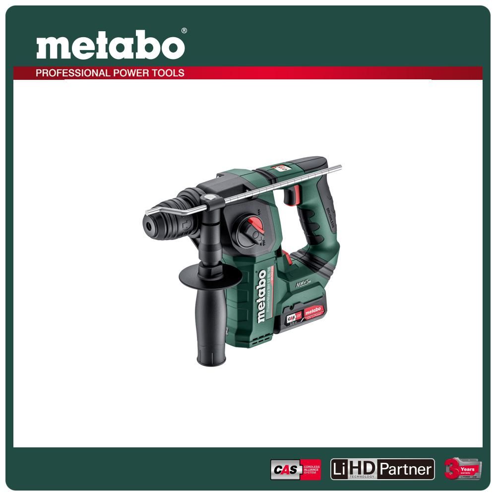 metabo 美達寶   12V鋰電兩用無刷鎚鑽 PowerMaxx BH 12 BL 16 2.0Ah (X)