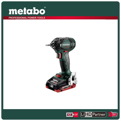 metabo 美達寶 18V鋰電無刷衝擊起子機 SSD 18 LTX 200 BL  4.0HD (膠箱)