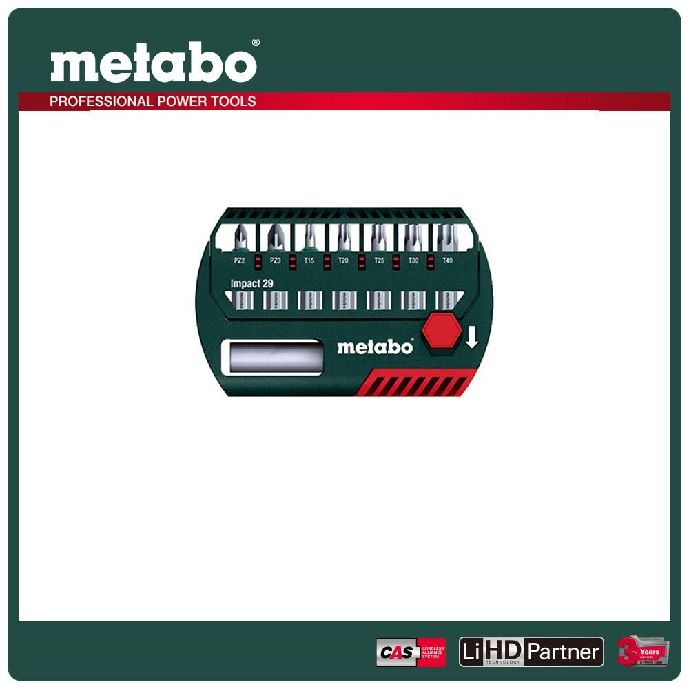 metabo 美達寶   8件式起子頭套組 BIT-BOX IMPACT 628849000 8件組