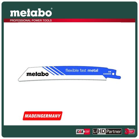 metabo 美達寶 金屬軍刀鋸片 150/ 1.8mm/ 14T 626568000 5支裝