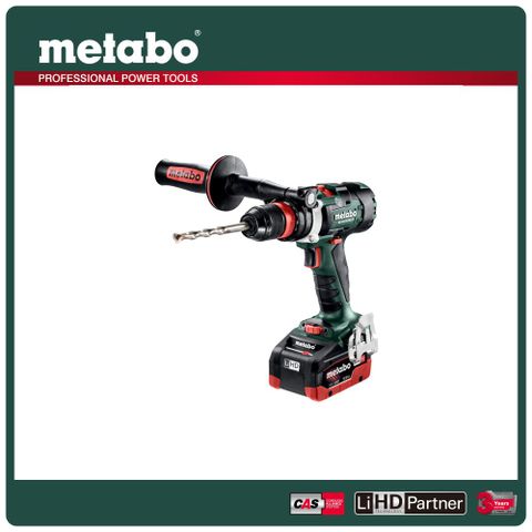 metabo 美達寶 18V鋰電快拆式無刷脈衝三速電鑽 BS 18 LTX-3 BL Q I 5.5HD+倍力器 (膠箱)