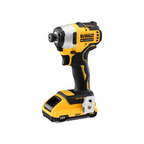 美國 得偉 DEWALT 20V MAX無刷式高速型衝擊起子機 2.0Ah 雙電 DCF809D2