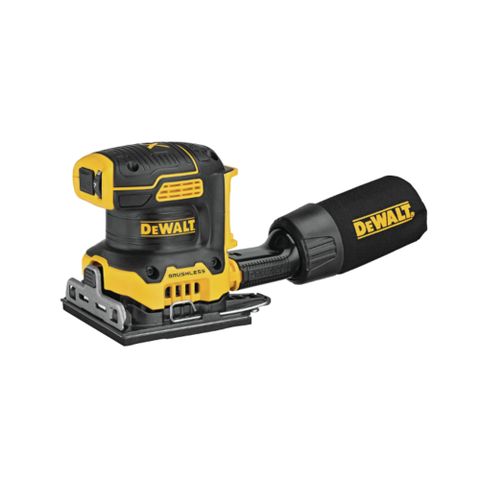 美國 得偉 DEWALT 20V Max 無碳刷1/4砂磨機(空機) DCW200B