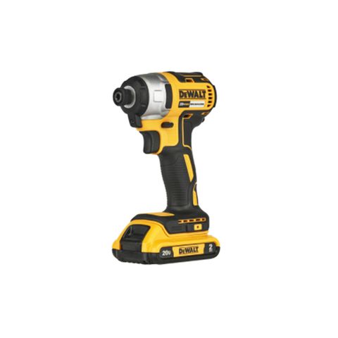 美國 得偉 DEWALT 20V經濟版衝擊起子機(雙電2.0Ah) DW-DCF7871D2