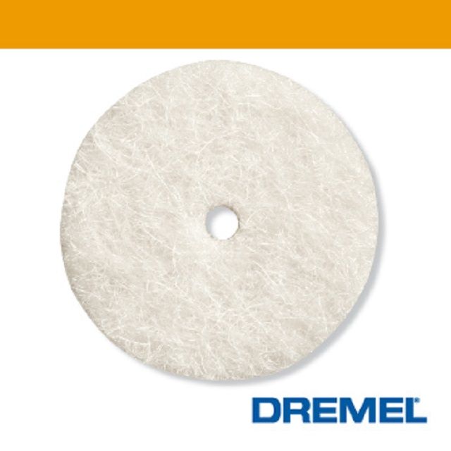 Dremel  12.7mm 拋光毛氈 (6入)