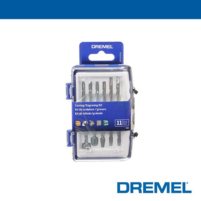 Dremel  729 迷你雕刻蝕刻11件組