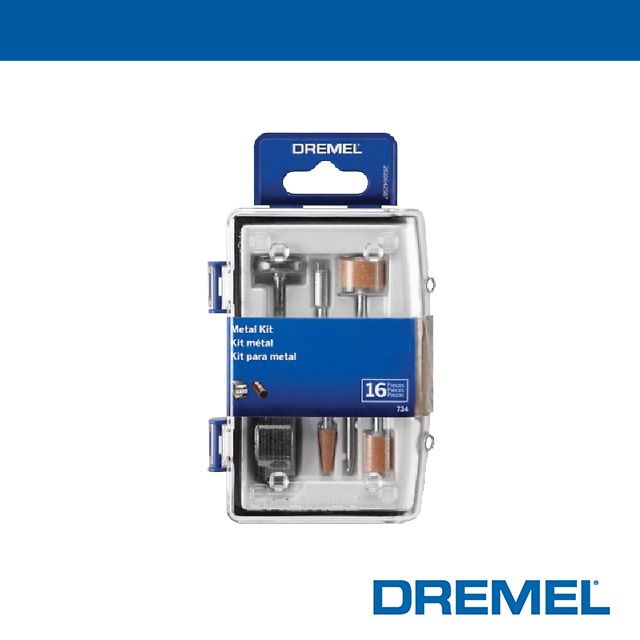 Dremel  734 迷你金工16件組