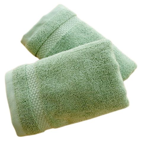 美國棉＊雅痞雙股厚款毛巾-雅痞綠(單條)  【台灣興隆毛巾製】飯店級厚度