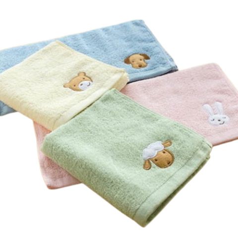 毛圈款．動物家族純棉毛巾 (12條毛巾組)【台灣興隆毛巾製】熱銷款