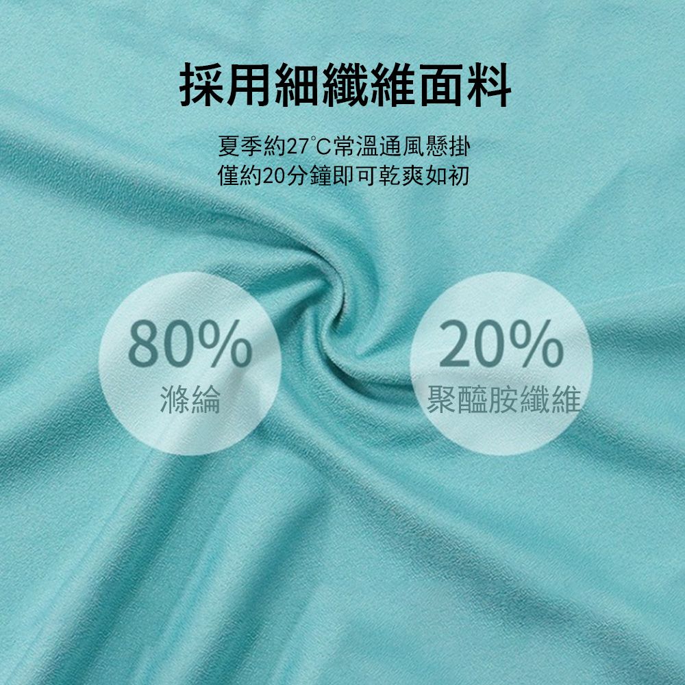 Gordi 超細纖維涼感運動毛巾 易收納吸汗速乾冷感巾 冰涼巾 戶外運動健身涼感巾