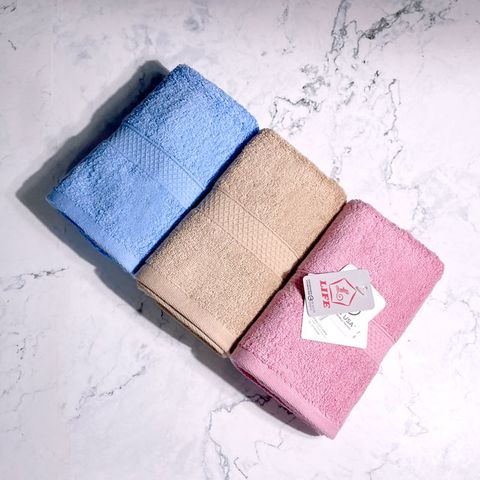 【LIFE 來福牌】陽氣田園素色毛巾(配)-4入包