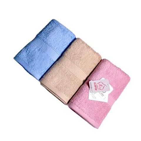 【LIFE 來福牌】陽氣田園素色毛巾(配)-4入包