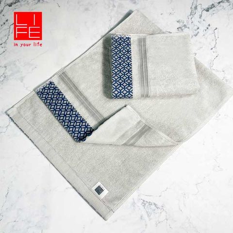 【LIFE 來福牌】LIFE石墨烯-圓舞交響毛巾-6入包