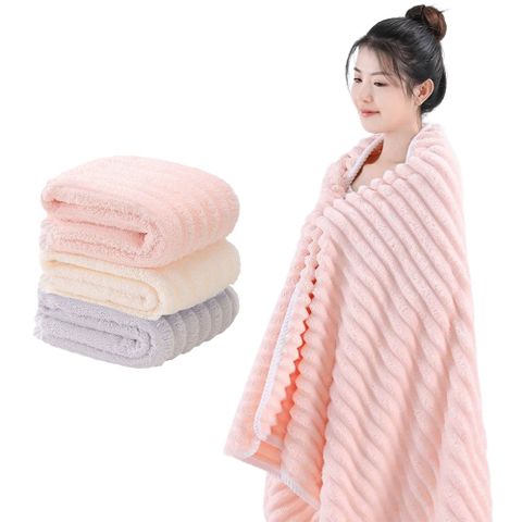 Mass 柔膚珊瑚絨加厚浴巾（70*140cm）