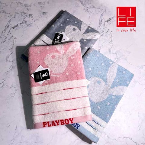 PLAYBOY 雪國星空浴巾