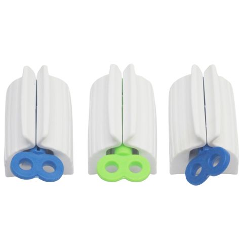 月陽超值3入簡易牙刷架擠牙膏器(G64X3)