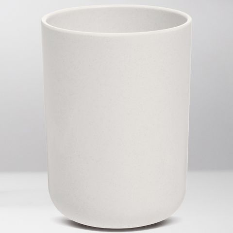 《Premier》Canyon竹纖維漱口杯(白300ml) | 水杯 牙刷杯 洗潄杯