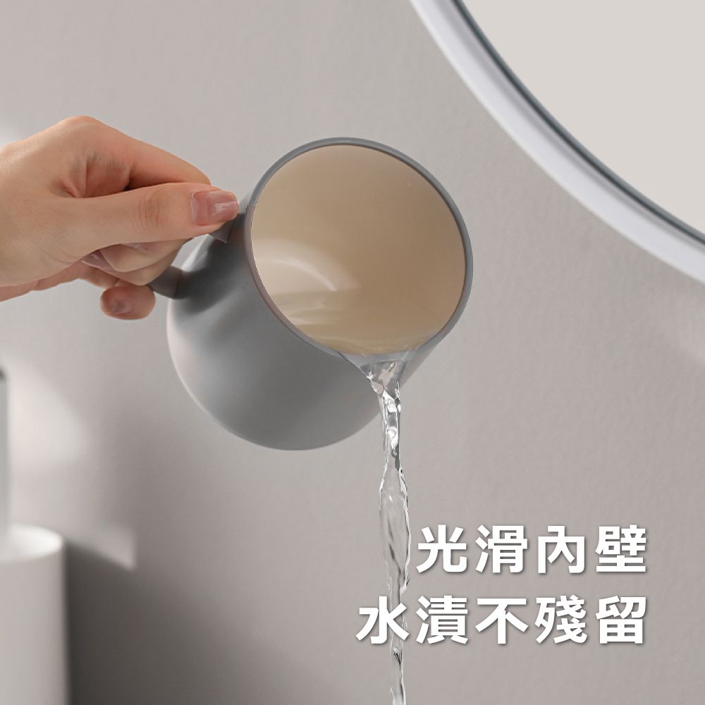 FaSoLa 日式仿陶瓷雙層朝暮口杯 漱口杯