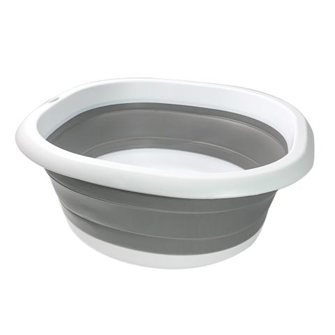 可掛式伸縮面盆/洗臉盆/水盆(5L)