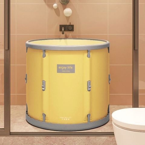 【AOTTO】升級款免安裝折疊泡澡桶(三色可選)