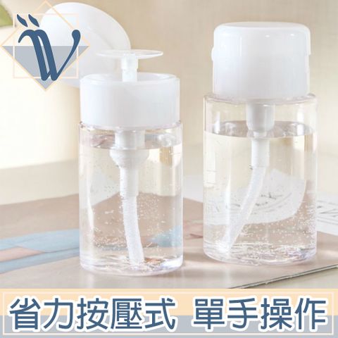 Viita 韓式簡約風化妝水/卸妝水按壓式分裝瓶 100ml+200ml