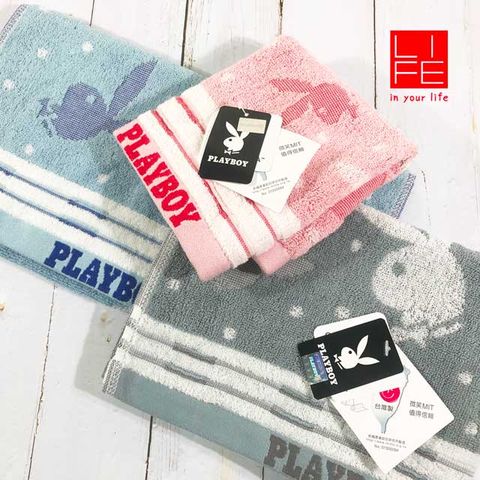 【PLAYBOY 花花公子】雪國星空方巾4入包