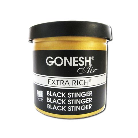 Gonesh 日本-衛浴固體香氛凝膠-BLACK STINGER黑刺78g/罐(廁所芳香劑,固體擴香罐,居家室內汽車皆適用)