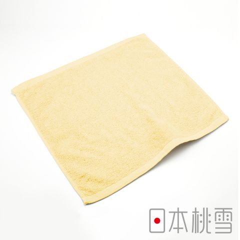 日本桃雪【飯店方巾】奶油黃(鈴木太太公司貨)◤1天12萬條◢