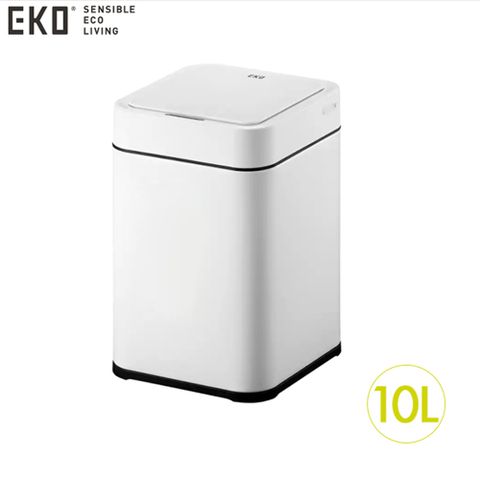 EKO 逸趣 感應環境桶垃圾桶 10L 啞光白 EK9208RP-MW-10L(HG1657-1)