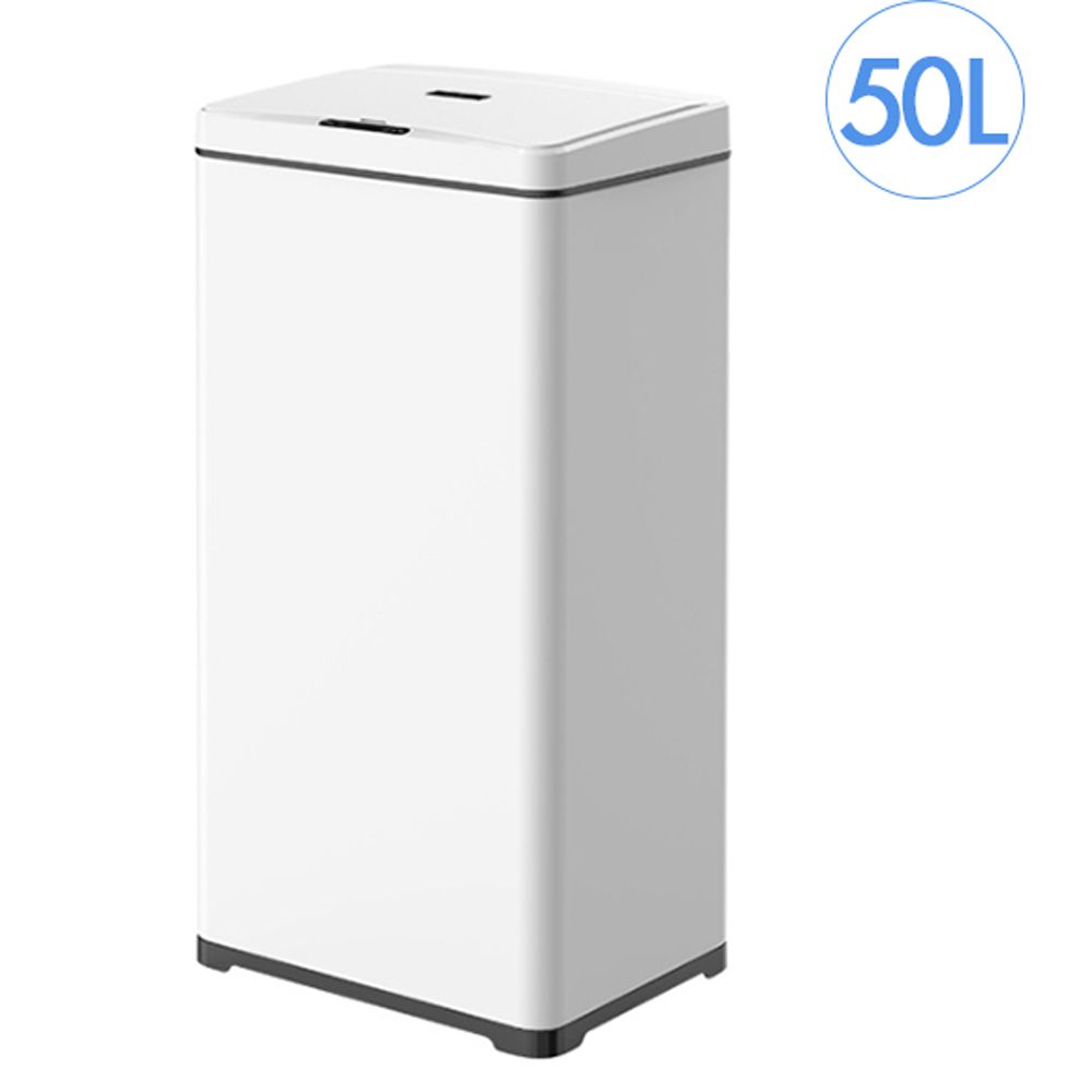   大容量智能環境桶垃圾桶 50L 白 HN-ZS02-50W(HG1670WH)