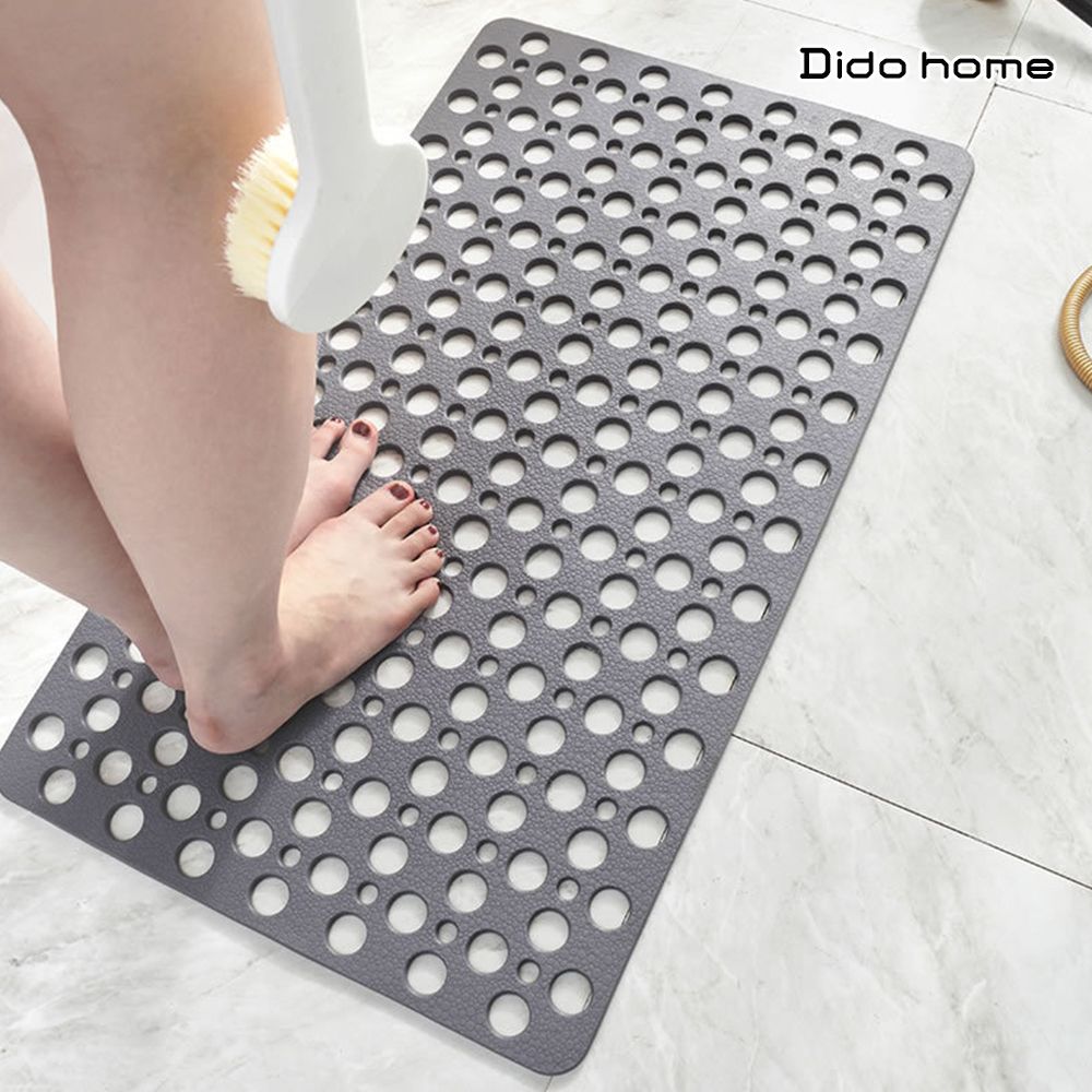 Dido home 簍空衛浴地墊 矽膠吸盤防滑止滑墊75*43cm(HM300)