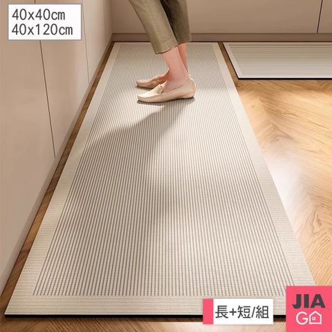 JIAGO 日式軟式珪藻土地墊 (一般款+長款2入組)