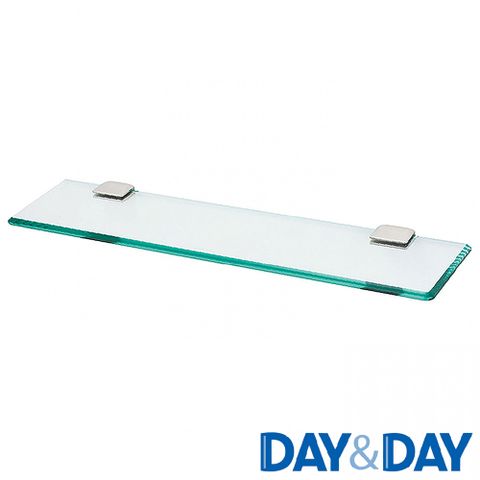 DAY&amp;DAY 強化玻璃平台(304不鏽鋼夾具) 400x146mm