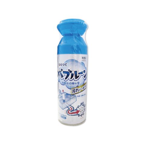 日本Clean-寬口倒噴型浴室管道清潔泡泡慕斯-檸檬香(藍蓋)500ml/瓶