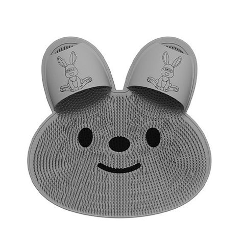 【AIRY】吸盤式兔耳矽膠搓腳墊