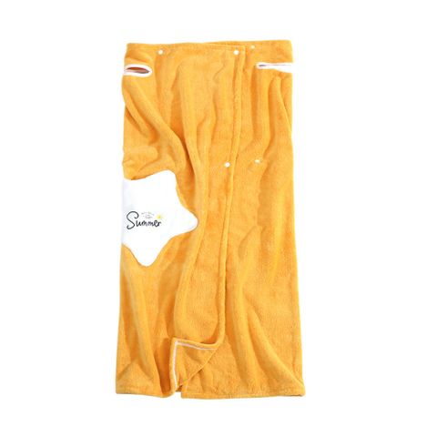 【CS22】加大款吸水速乾浴裙浴巾浴袍3色-4入