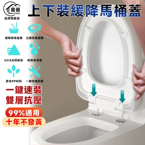 【常隆】馬桶蓋 馬桶坐墊 坐便蓋【加厚款U型/V型】通用馬桶蓋 PP馬桶蓋 加厚靜音緩降馬桶蓋